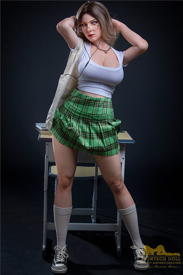 165cm/5ft5 G-cup Tall Most Realistic Bubble Butt Silicone Sex Doll - S29 Fenny - BestDollForYou