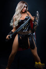 164cm/5ft5 F-cup Big Breast Cosplay Silicone Sex Doll - Hedy S26 Warrior - BestDollForYou