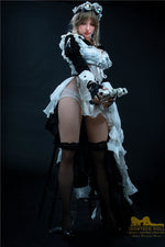 165cm/5ft5 G-cup Silicone Sex Doll – Eva S15 Servant - BestDollForYou