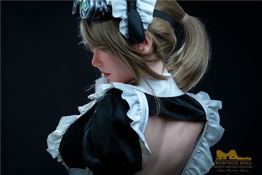 165cm/5ft5 G-cup Silicone Sex Doll – Eva S15 Servant - BestDollForYou