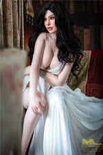 165cm/5ft5 G-cup Charming Big Boobs Brunette Full Silicone Sex Doll - BestDollForYou