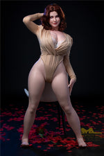 160cm/5ft3 I-cup BBW Big Booty Silicone Sex Doll – S12 Carmel - BestDollForYou