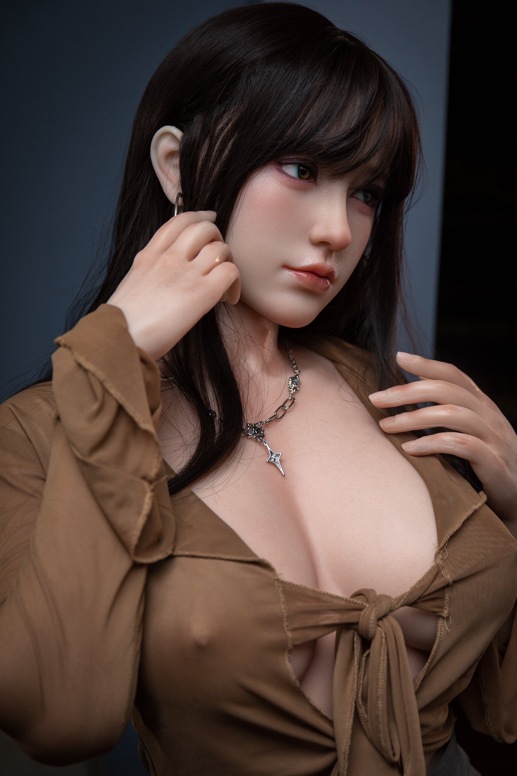 US In Stock - 170cm/5ft7 D-cup Japanese Silicone Head Sex Doll A60 - Boa - 我的商店