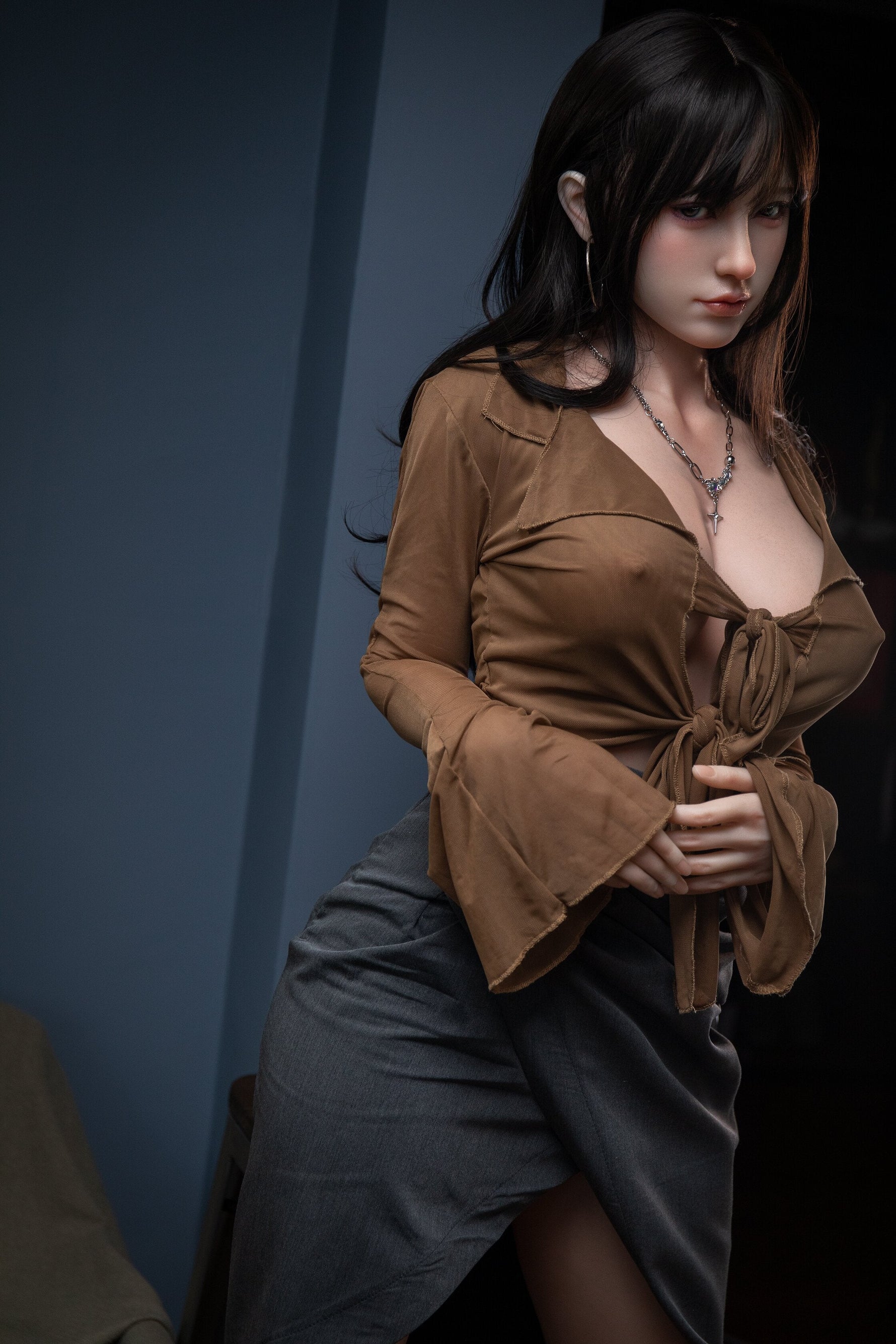 US In Stock - 170cm/5ft7 D-cup Japanese Silicone Head Sex Doll A60 - Boa - 我的商店