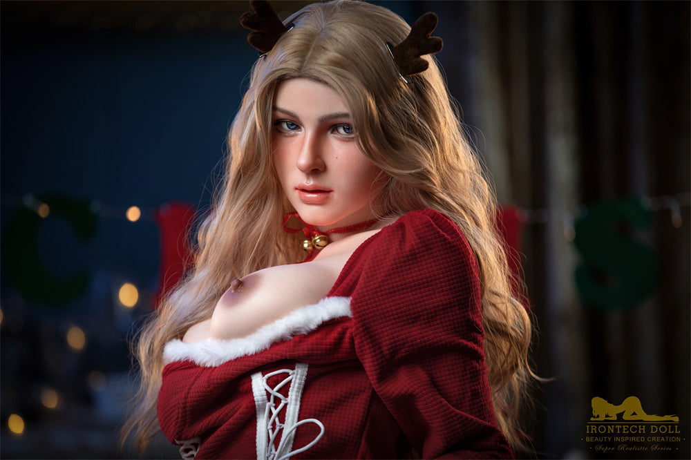 164cm/5ft5 F-cup Silicone Sex Doll – S29 Fenny Christmas - BestDollForYou