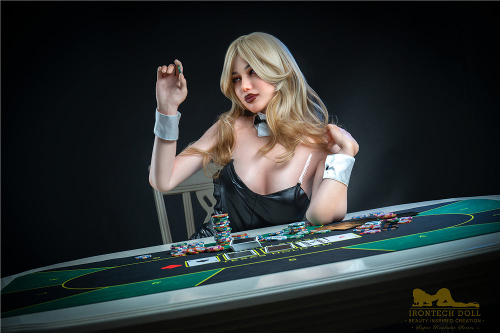 168cm/5ft6 B-Cup Blonde Tall Lifelike Silicone Sex Doll - Celine S13 Natural - BestDollForYou