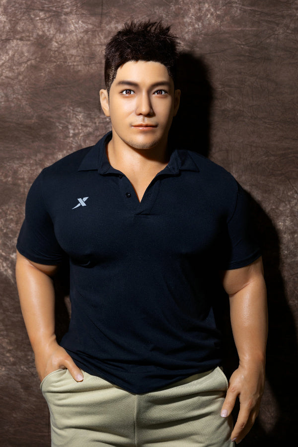 170cm/5ft7 Realistic Male Silicone Sex Doll - Bear Coach