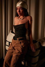 ??CLM Pro?? FD154cm/5ft1 A-Cup Silicone Head Sex Doll - S-Tori - 我的商店