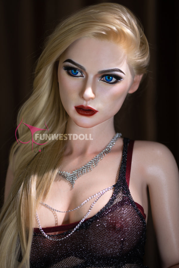 166cm (5' 5") F-Cup Silicone Sex Doll With Big Boobs -  