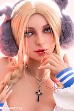 EU In Stock - 159cm/5ft3 A-cup Cosplay Creampie TPE Sex Doll - 