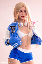 EU In Stock - 159cm/5ft3 A-cup Cosplay Creampie TPE Sex Doll - 