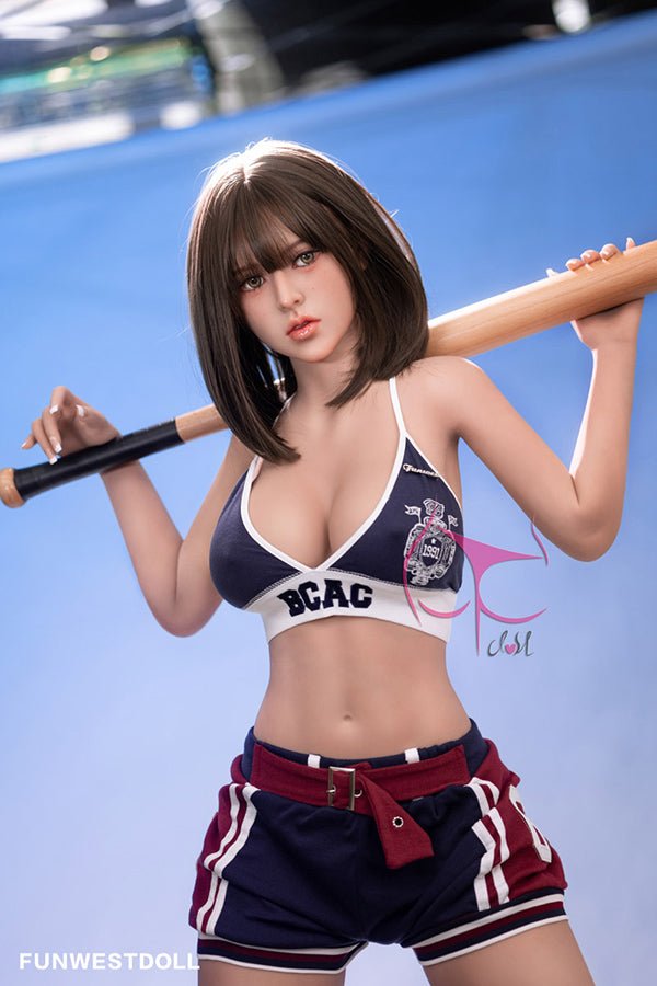 155cm/5ft1 F-cup Anime Big Tits TPE Sex Doll - 