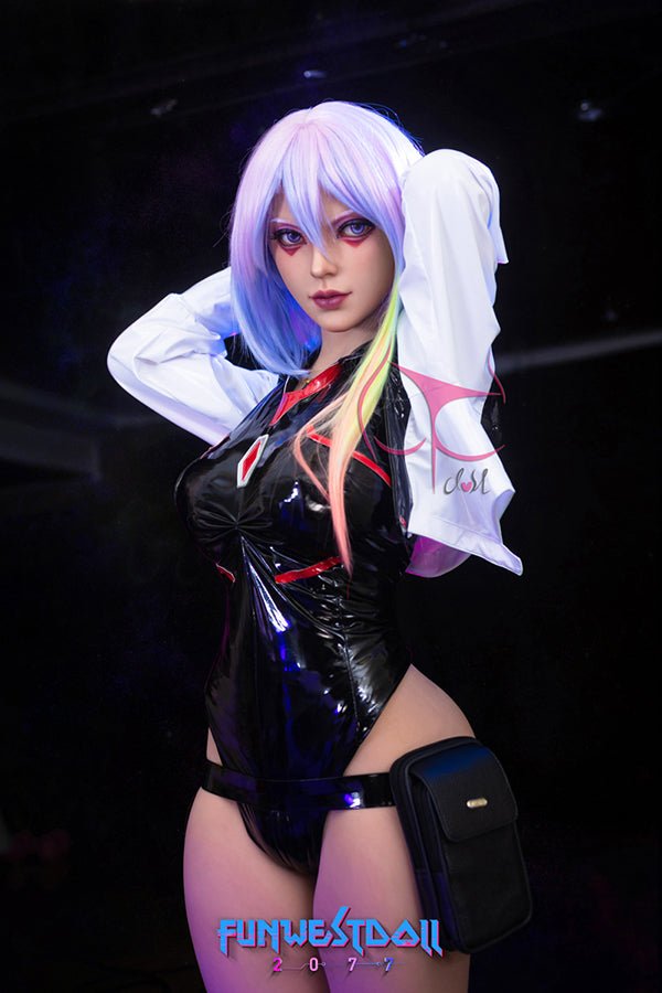 155cm/5ft1 F-cup Anime Cosplay Cyberpunk: Edgerunners Lucyna Kushinada Sex Doll - 