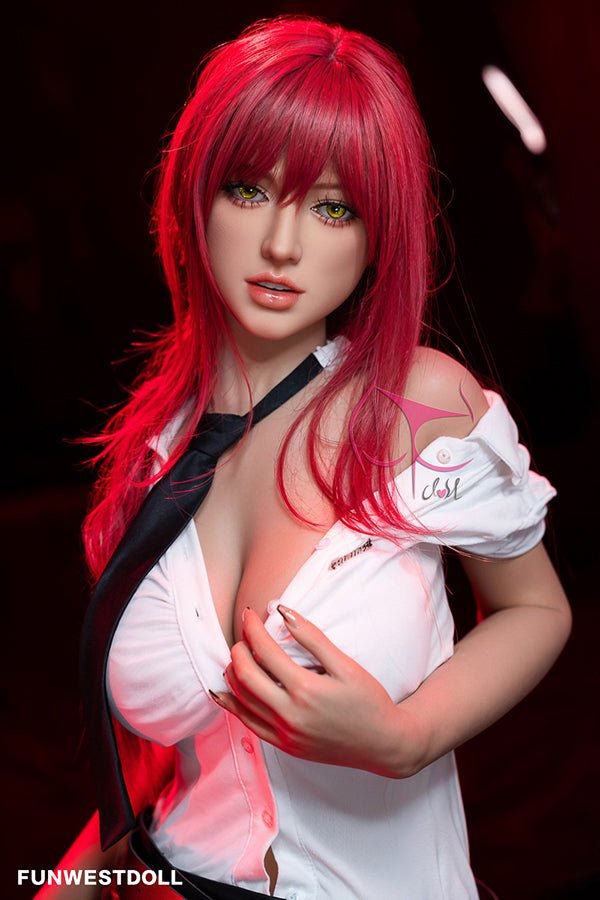 EU In Stock - 162cm/5ft4 F-cup Anime Cosplay TPE Sex Doll - 