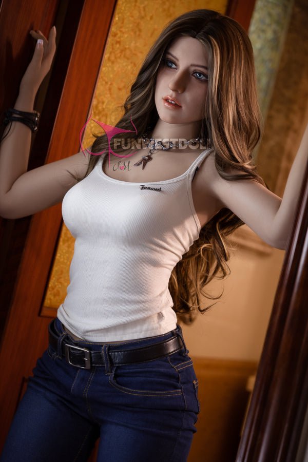 EU In Stock - 159cm/5ft3 A-cup STPE Sex Doll - 