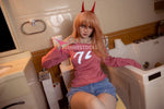EU In Stock - 159cm/5ft3 A-cup Anime Cosplay TPE Sex Doll - 