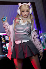 EU In Stock - 159cm/5ft3 A-cup American Cosplay TPE Sex Doll - 