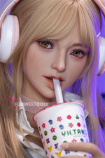 EU In Stock - 159cm/5ft3 A-cup American Cosplay TPE Sex Doll - 