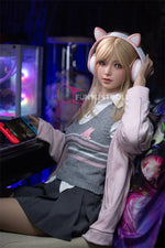 EU In Stock - 159cm/5ft3 A-cup American Cosplay TPE Sex Doll - 