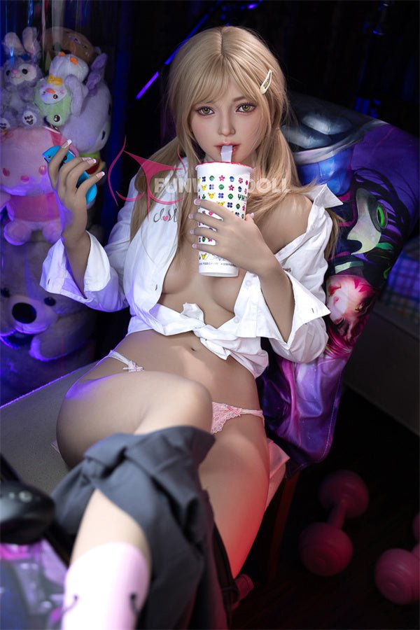 US In Stock - 159cm/5ft3 A-cup American Cosplay TPE Sex Doll FWD078 