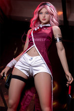 US In Stock - 159cm/5ft3 A-cup Cosplay Naruto Sakura Haruno Anime TPE Sex Doll FWD079 