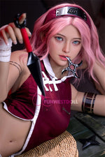 US In Stock - 159cm/5ft3 A-cup Cosplay Naruto Sakura Haruno Anime TPE Sex Doll FWD079 