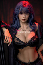 EU In Stock - 157cm/5ft2 G-cup Thick Bad Girlfriend STPE Sex Doll - 