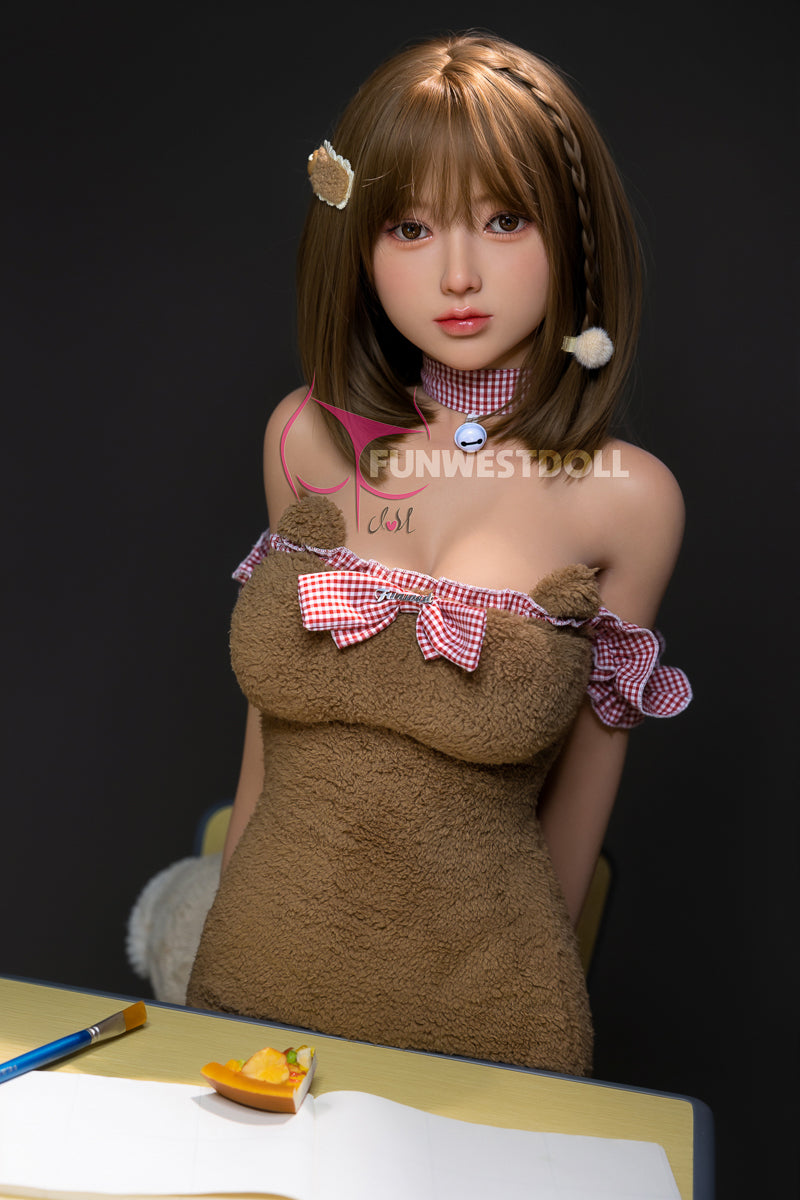 EU In Stock - 152cm/4ft11 Japanese D-cup STPE Sex Doll -