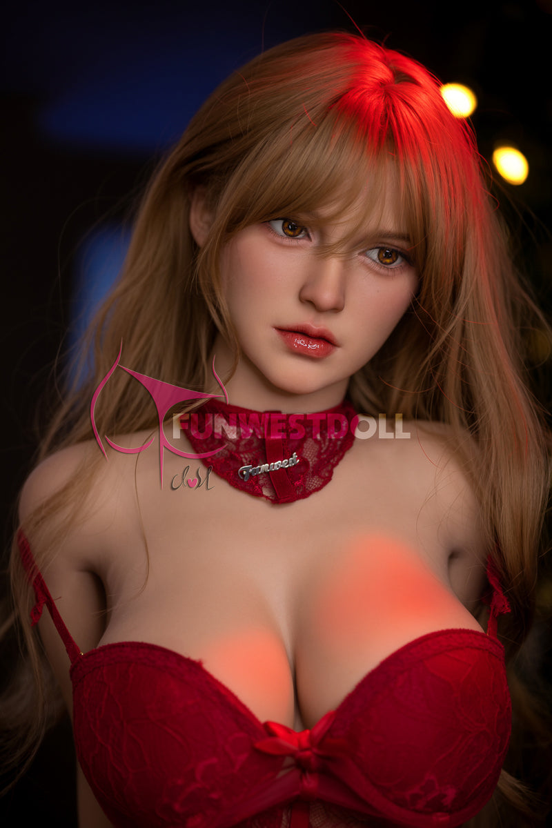 EU In Stock - 155cm/5ft1 F-cup Cosplay Beautiful TPE Sex Doll - 