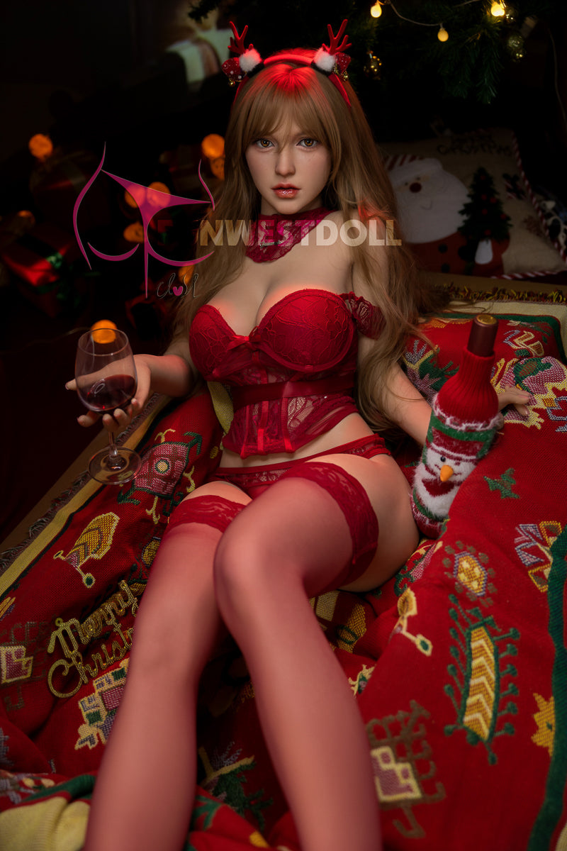 EU In Stock - 155cm/5ft1 F-cup Cosplay Beautiful TPE Sex Doll - 