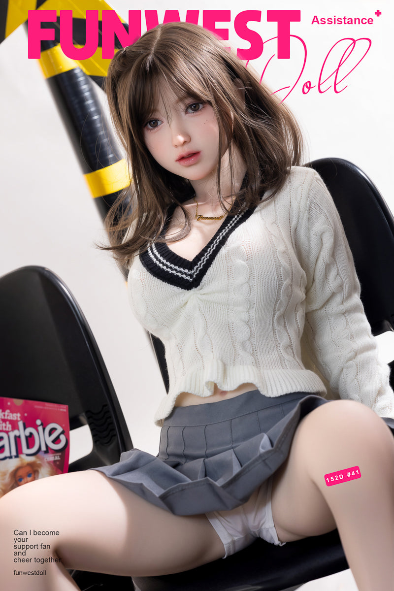 EU In Stock - 152cm/4ft11 Japanese D-cup STPE Sex Doll -
