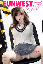 EU In Stock - 152cm/4ft11 Japanese D-cup STPE Sex Doll -