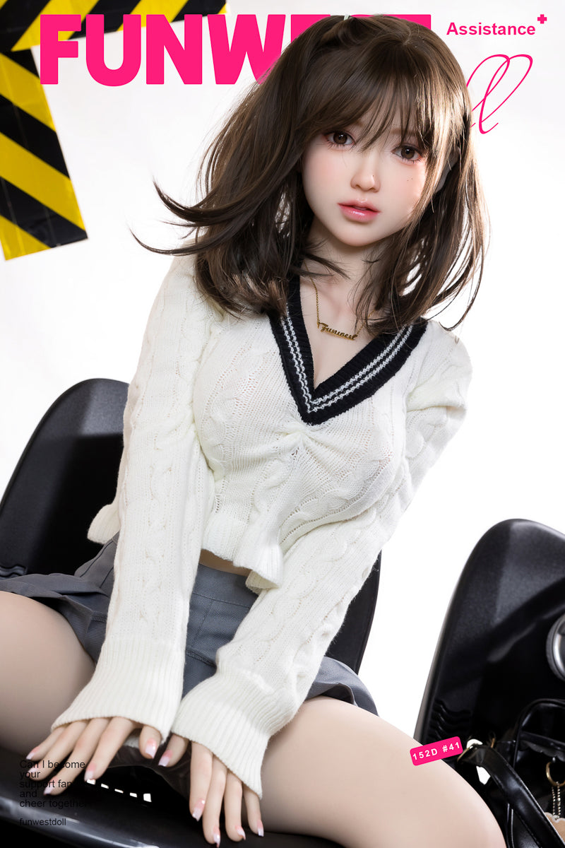 EU In Stock - 152cm/4ft11 Japanese D-cup STPE Sex Doll -