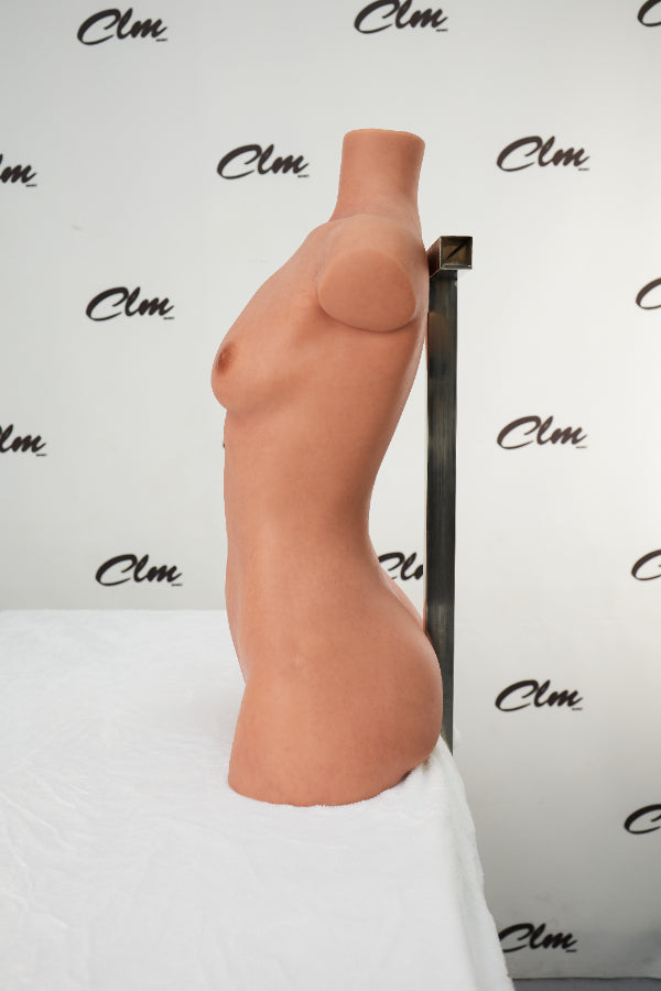 ☁️ CLM ULW ☁️ 60cm/1ft11 A-Cup Silicone Torso Sex Doll - 