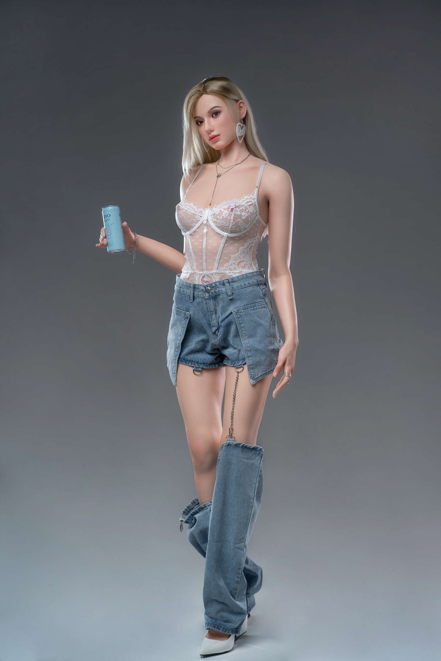 175cm/5ft9 E-Cup Big Tits Tall Real Silicone Sex Doll - GE111_1 Fair - BestDollForYou