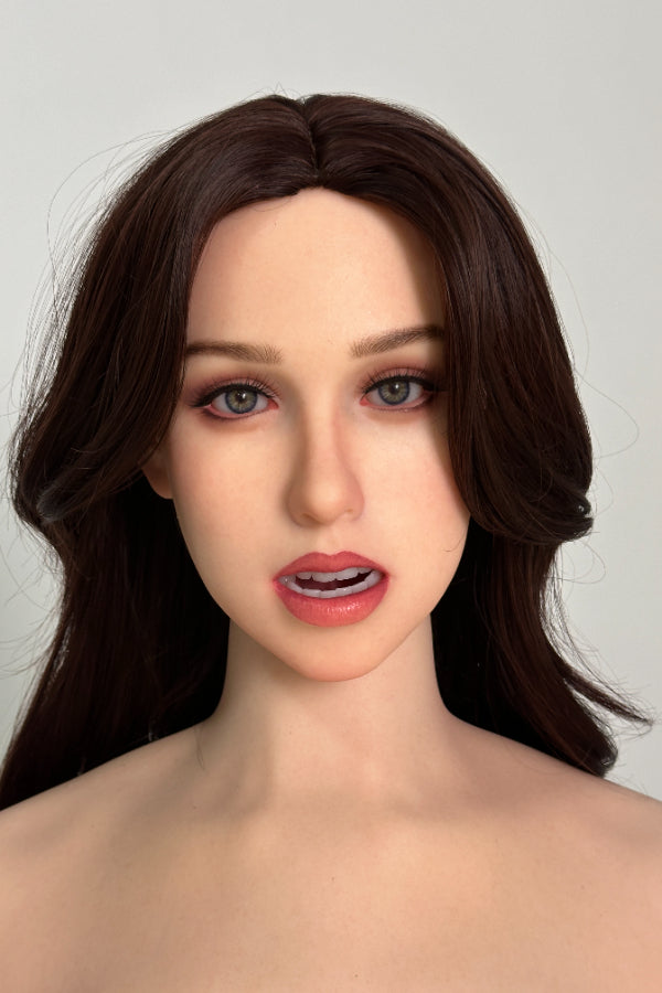 165cm/5ft5 F-cup Big Breast Silicone Sex Doll - 