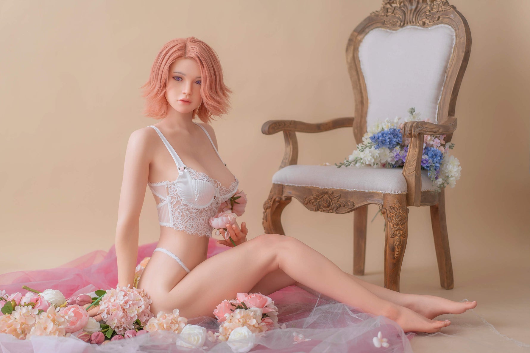 ZELEX Inspiration Series 2.0 | 170cm/5ft7 C-Cup Silicone Sex Doll - GE24_1 Fair - BestDollForYou
