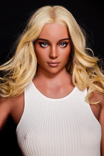 170cm/5ft7 C-Cup Sexy Blonde Model Silicone Sex Doll - GE46_4 Tan - BestDollForYou