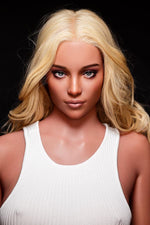 170cm/5ft7 C-Cup Sexy Blonde Model Silicone Sex Doll - GE46_4 Tan - BestDollForYou