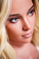 170cm/5ft7 C-Cup Sexy Blonde Model Silicone Sex Doll - GE46_4 Tan - BestDollForYou