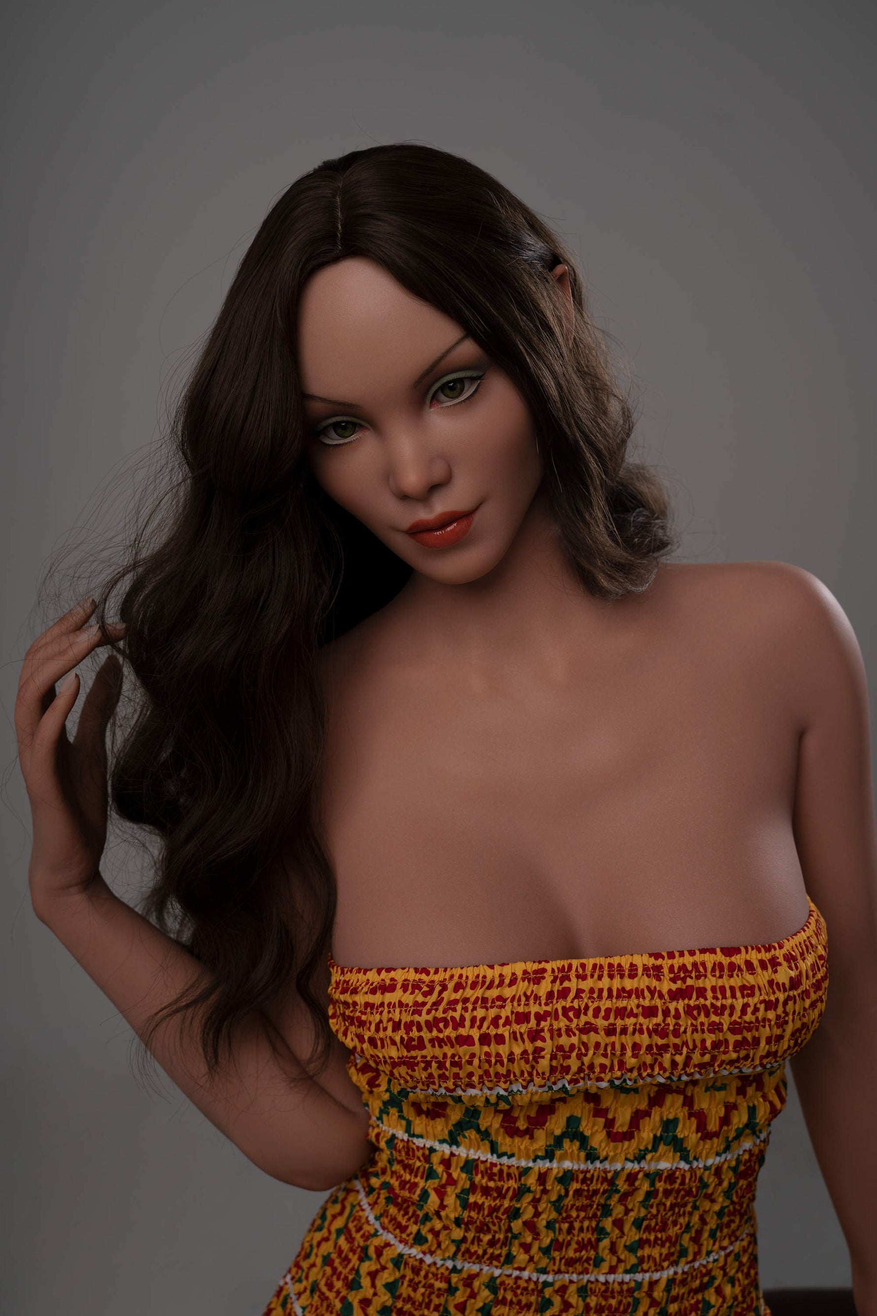 ZELEX Inspiration Series 2.0 | 170cm/5ft7 C-Cup Silicone Sex Doll - GE48_1 Tan - BestDollForYou