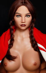 170cm/5ft7 C-Cup Tall Super Real Silicone Sex Doll with 