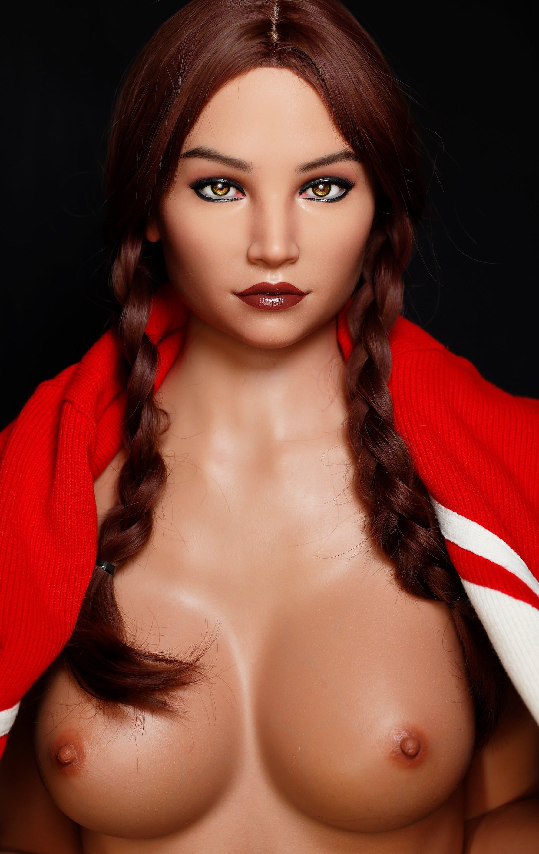 170cm/5ft7 C-Cup Tall Super Real Silicone Sex Doll with 