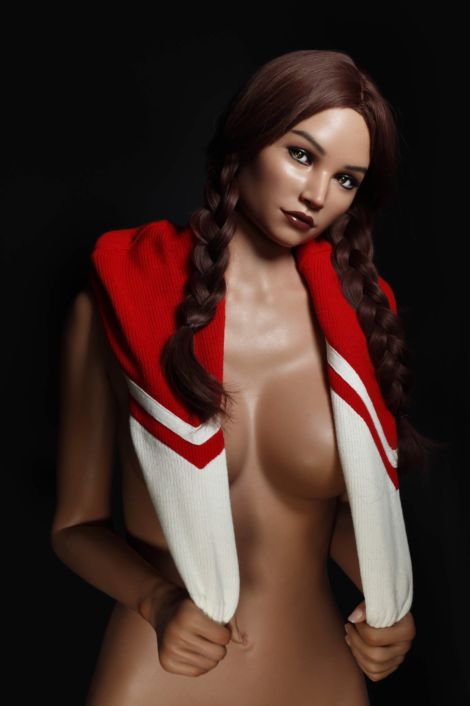 170cm/5ft7 C-Cup Tall Latina Super Real Silicone Sex Doll - GE50_1 Tan - BestDollForYou