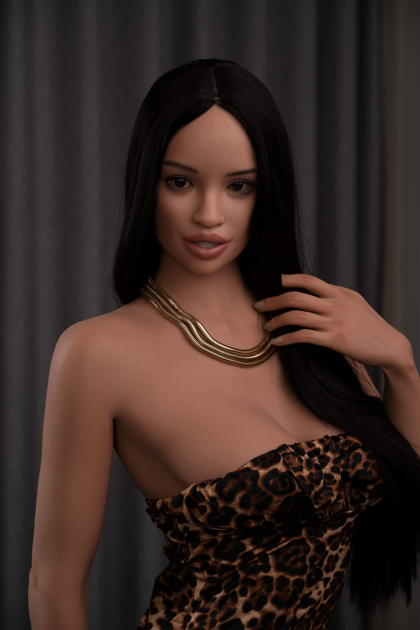 170cm/5ft7 C-Cup Tall Latina Super Real Silicone Sex Doll - GE51_2 Tan - BestDollForYou