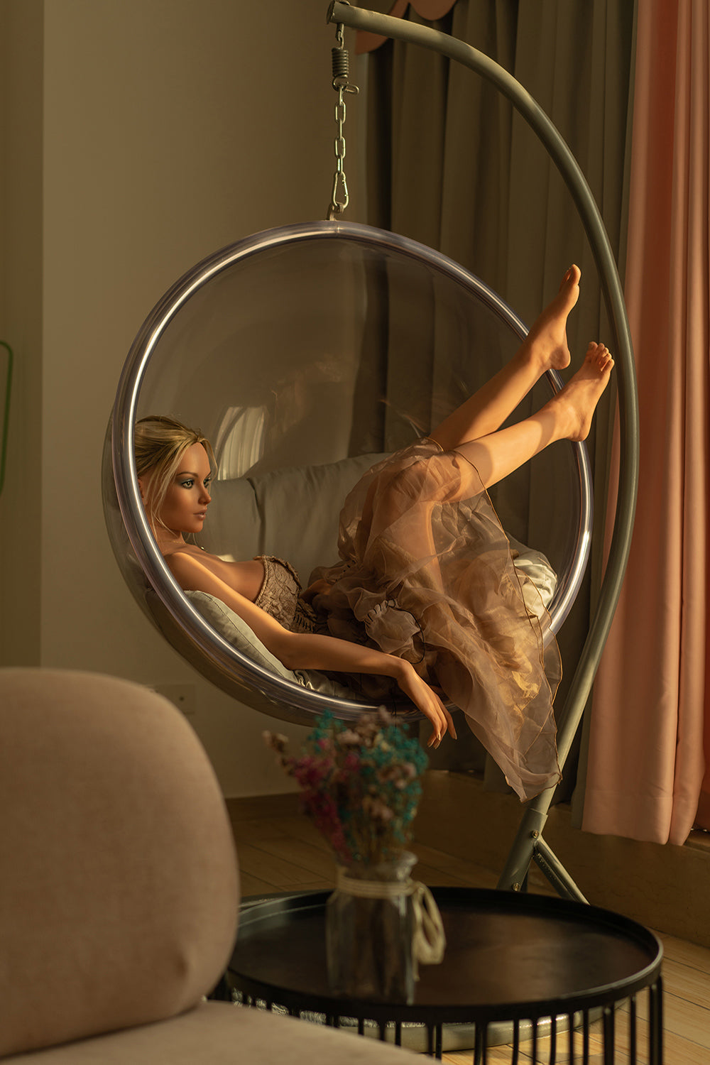 ZELEX Inspiration Series 2.0 | 170cm/5ft7 C-Cup Silicone Lady Sex Doll - GE53_1 Tan - BestDollForYou