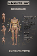 US In Stock - 162cm/5ft4 E-cup Real Skin Texture Silicone Sex Doll – JS050 Tan - 我的商店