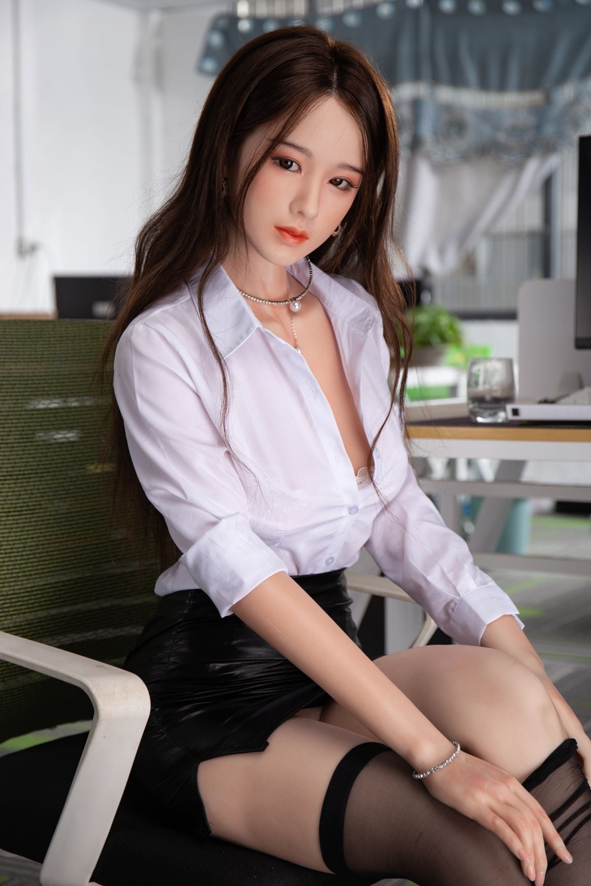 US In Stock - 170cm/5ft7 D-cup Silicone Head Sex Doll - Ayami - 我的商店