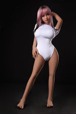 US In Stock - 140cm/4ft7 E-cup Red Hair TPE Sex Doll - C14 - 我的商店