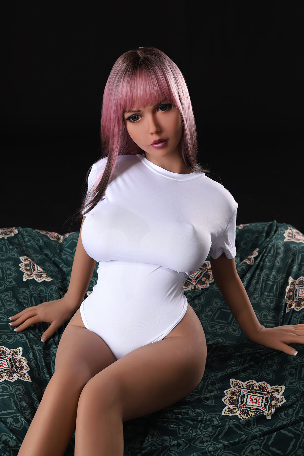 US In Stock - 140cm/4ft7 E-cup Red Hair TPE Sex Doll - C14 - 我的商店